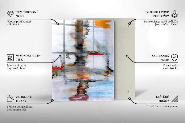 Kryt na varnou desku Abstrakce barvy