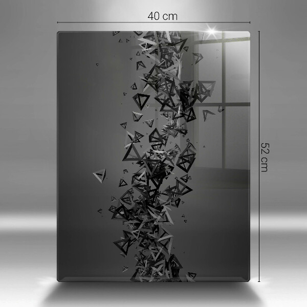 Kryt na varnou desku Abstraktní 3d tvary