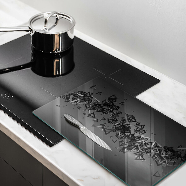 Kryt na varnou desku Abstraktní 3d tvary