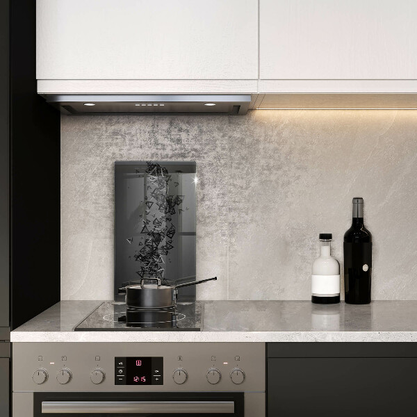 Kryt na varnou desku Abstraktní 3d tvary