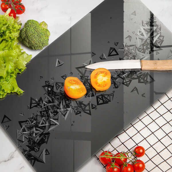 Kryt na varnou desku Abstraktní 3d tvary