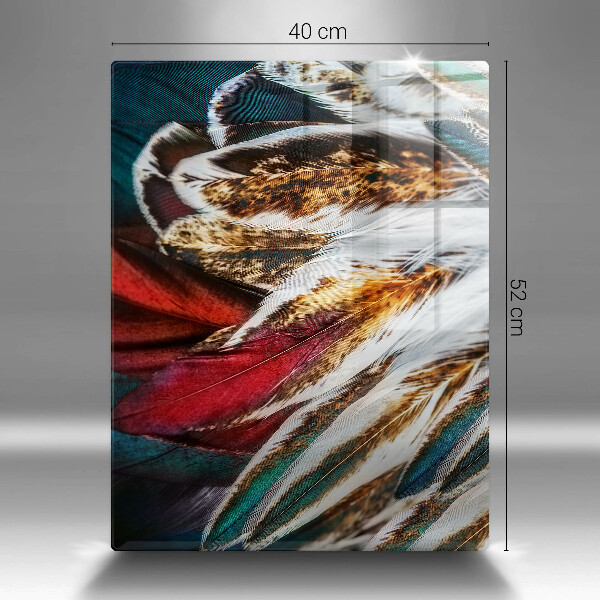 Kryt na varnou desku Boho ptačí peří