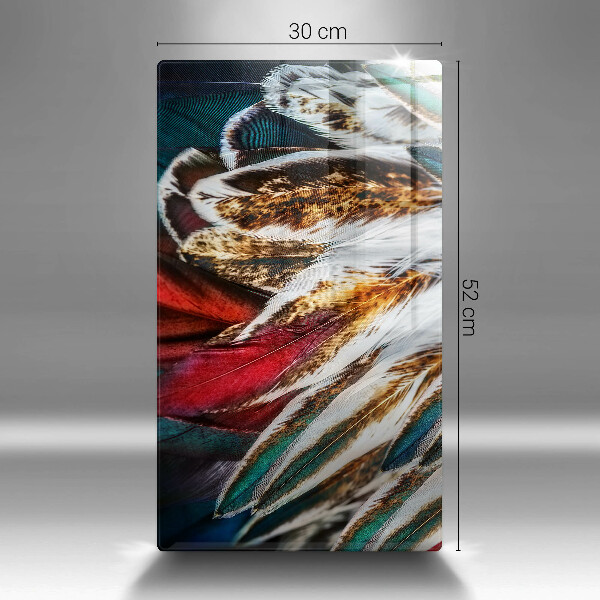 Kryt na varnou desku Boho ptačí peří