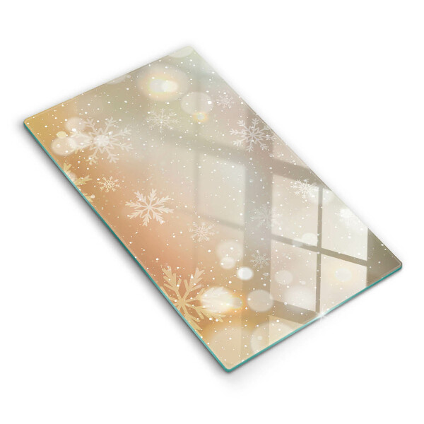 Kryt na varnou desku Sněhové vločky