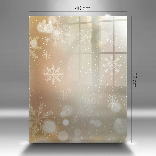 Kryt na varnou desku Sněhové vločky