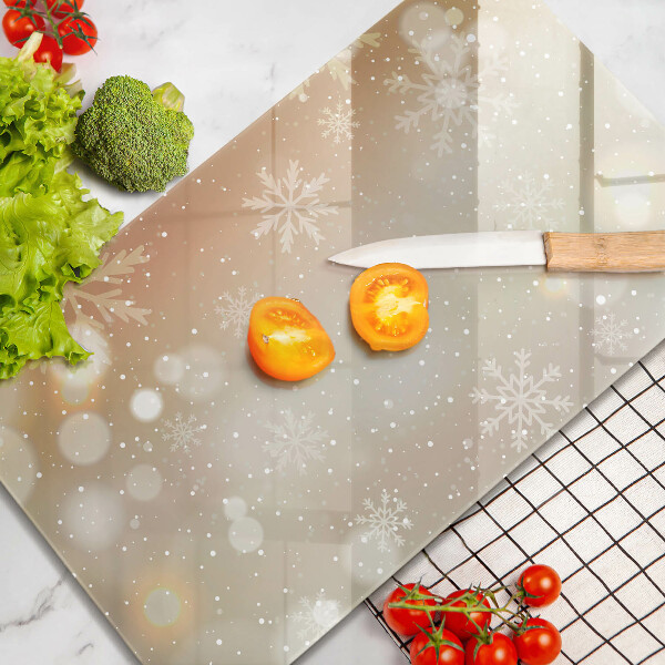 Kryt na varnou desku Sněhové vločky