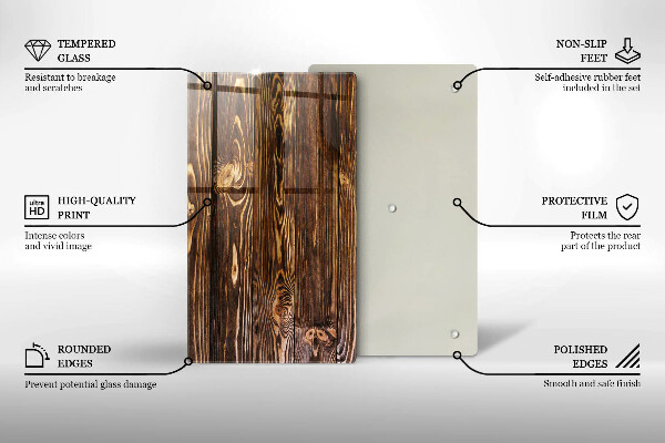 Kryt na varnou desku Textura dřeva