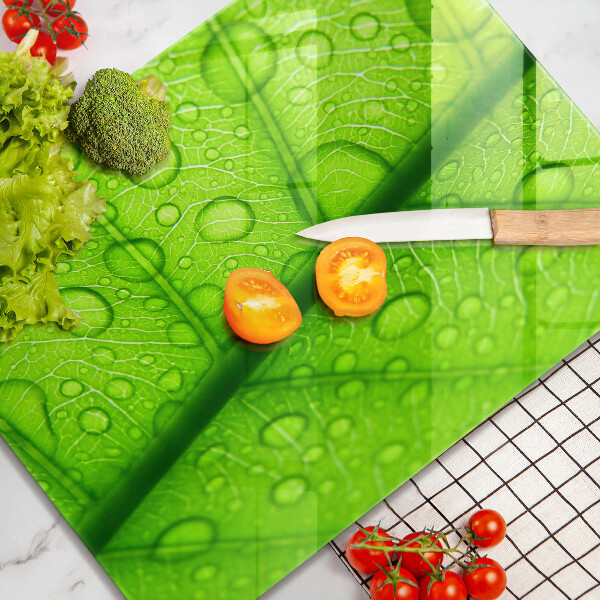 Kryt na varnou desku Detailní záběr na list