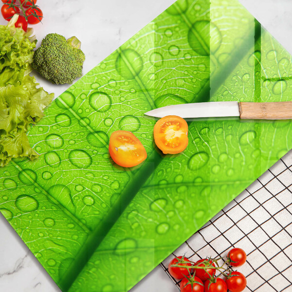 Kryt na varnou desku Detailní záběr na list