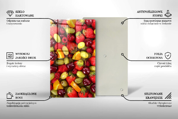 Kryt na varnou desku Letní ovoce