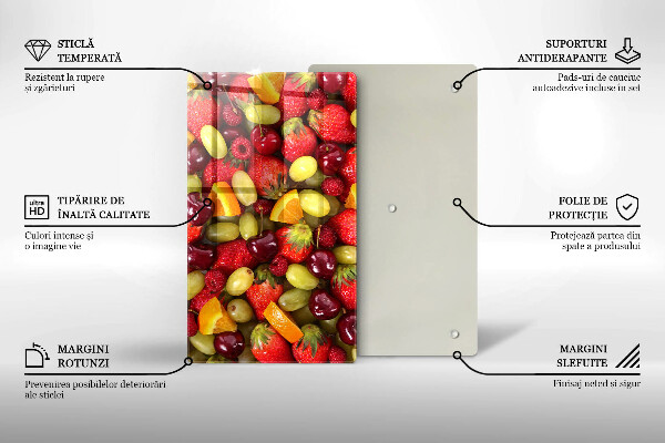 Kryt na varnou desku Letní ovoce