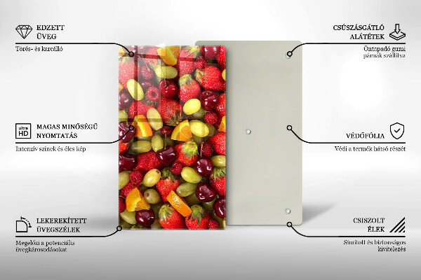 Kryt na varnou desku Letní ovoce