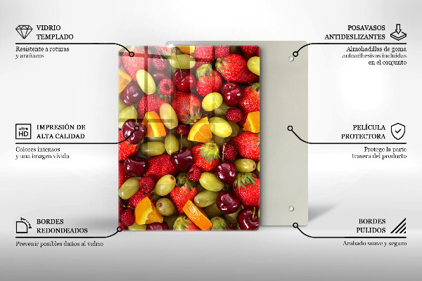 Kryt na varnou desku Letní ovoce