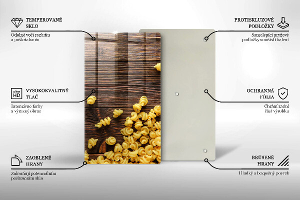 Kryt na varnou desku Těstoviny na stole