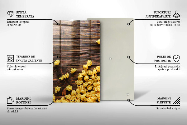 Kryt na varnou desku Těstoviny na stole