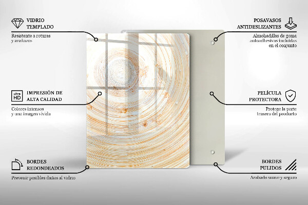 Kryt na varnou desku Textura dřeva