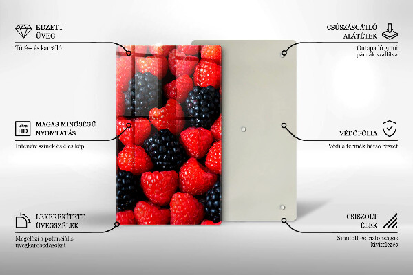 Kryt na varnou desku Maliny a ostružiny