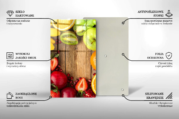 Kryt na varnou desku Čerstvé ovoce