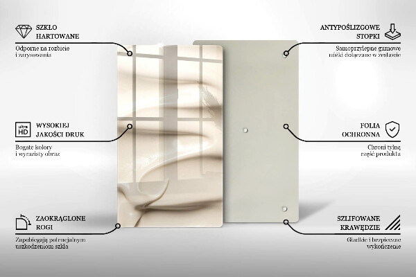 Kryt na varnou desku Smetanová zmrzlina