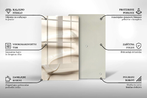 Kryt na varnou desku Smetanová zmrzlina