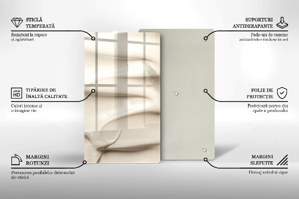 Kryt na varnou desku Smetanová zmrzlina