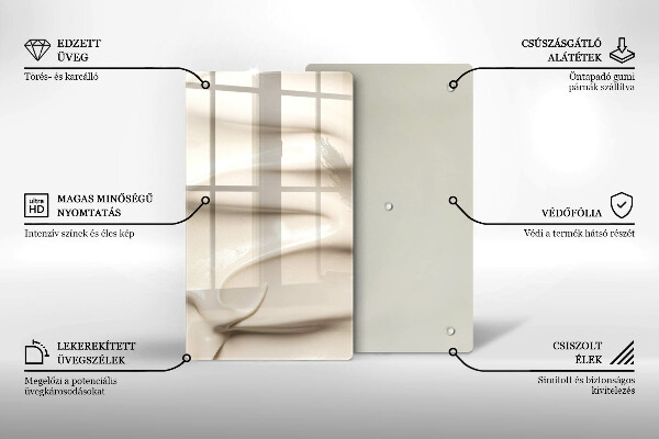 Kryt na varnou desku Smetanová zmrzlina