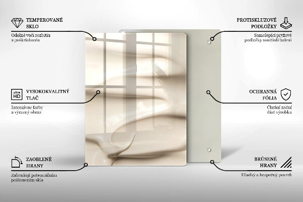 Kryt na varnou desku Smetanová zmrzlina