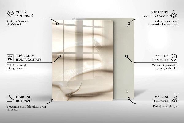 Kryt na varnou desku Smetanová zmrzlina