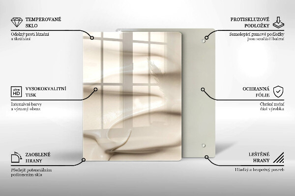 Kryt na varnou desku Smetanová zmrzlina