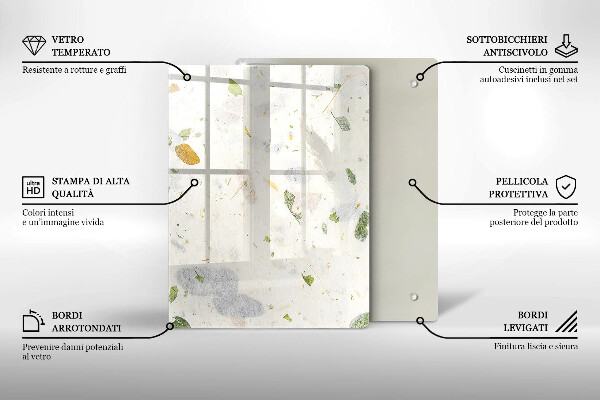 Kryt na varnou desku Padající listy