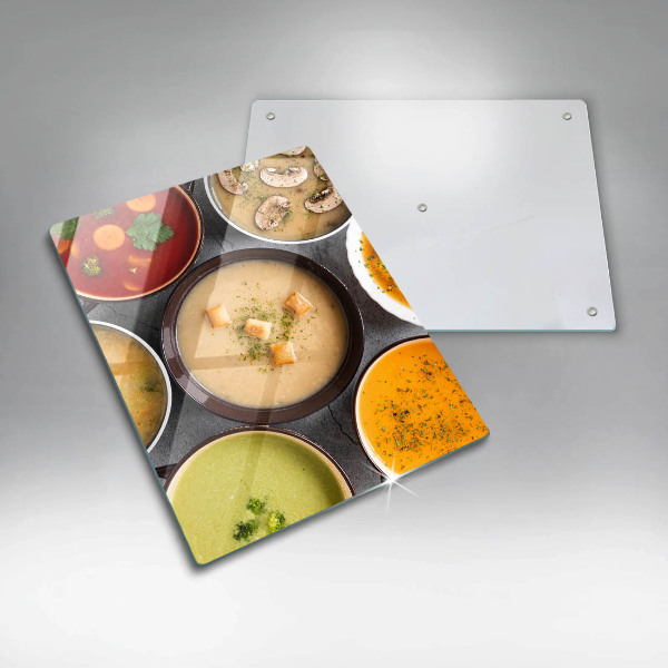 Kryt na varnou desku Barevné polévky