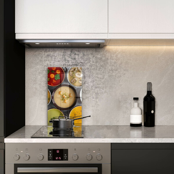 Kryt na varnou desku Barevné polévky