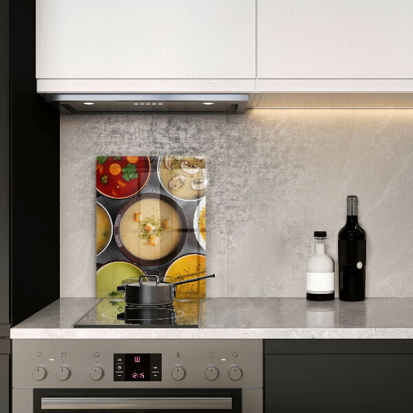 Kryt na varnou desku Barevné polévky