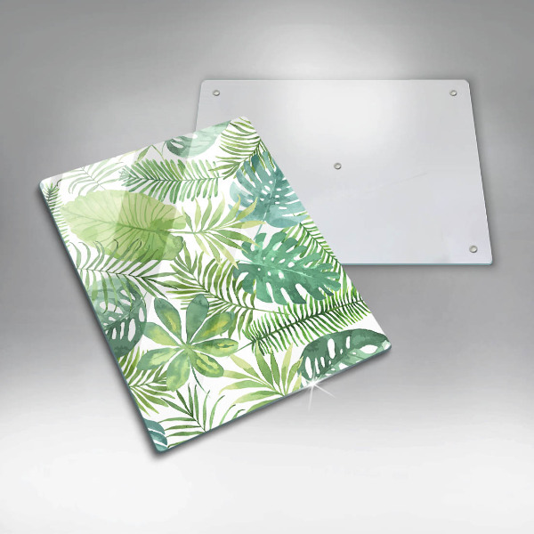 Kryt na varnou desku Akvarel boho listy