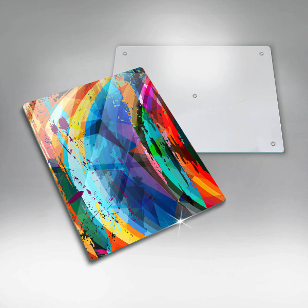 Kryt na varnou desku Barevné skvrny od barvy