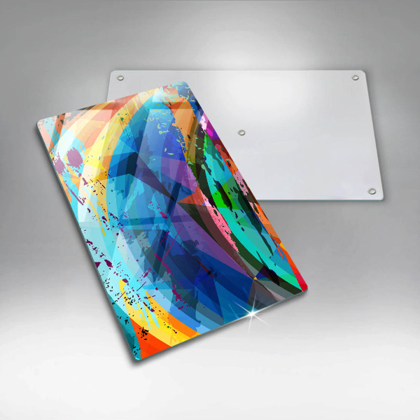 Kryt na varnou desku Barevné skvrny od barvy