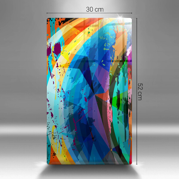 Kryt na varnou desku Barevné skvrny od barvy