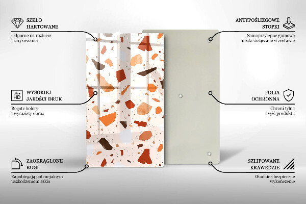 Kryt na varnou desku Dekorativní kamenina