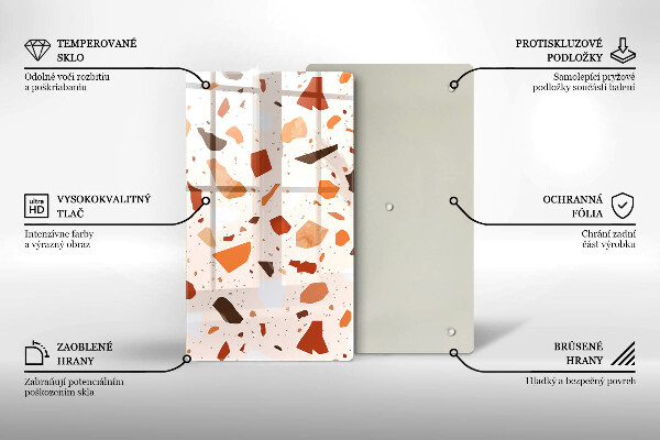 Kryt na varnou desku Dekorativní kamenina