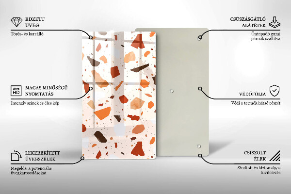 Kryt na varnou desku Dekorativní kamenina