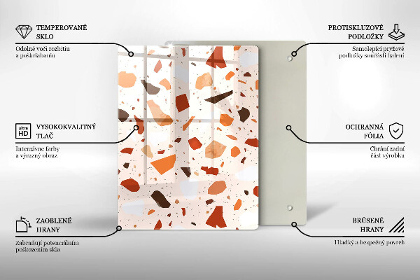 Kryt na varnou desku Dekorativní kamenina