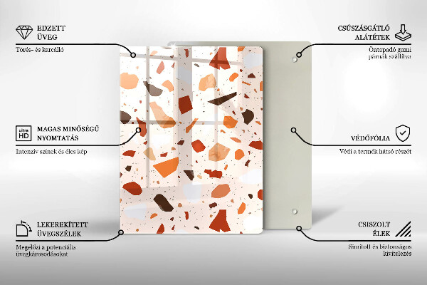 Kryt na varnou desku Dekorativní kamenina