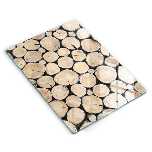 Kryt na varnou desku Dřevěné kmeny stromů
