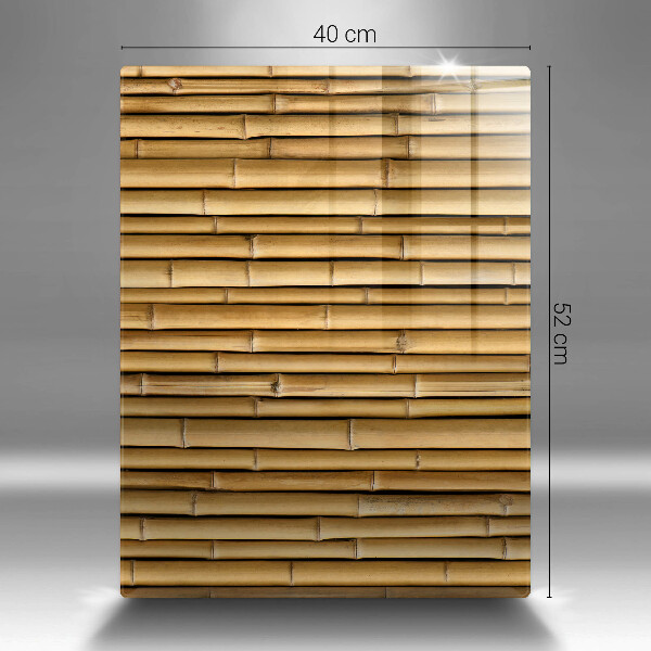 Sklo za sporák Přírodní boho bambus