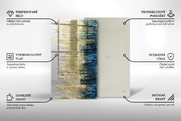 Kryt na varnou desku Designérská abstrakce