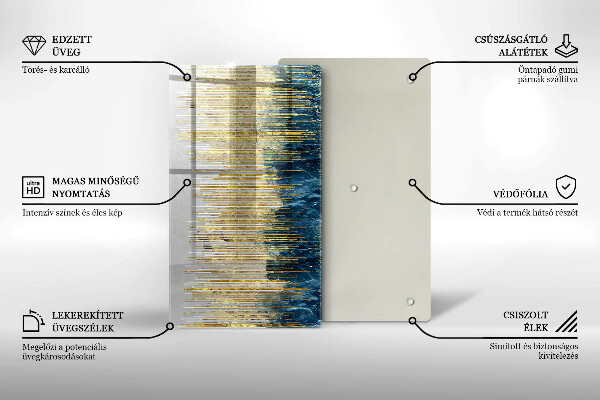 Kryt na varnou desku Designérská abstrakce