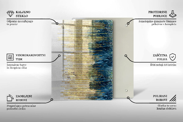 Kryt na varnou desku Designérská abstrakce