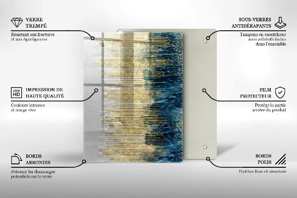 Kryt na varnou desku Designérská abstrakce