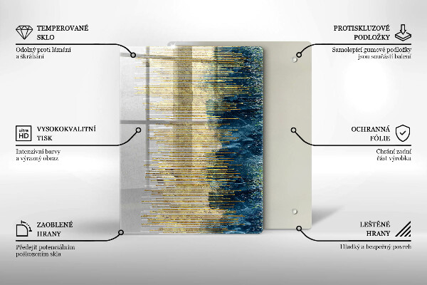 Kryt na varnou desku Designérská abstrakce