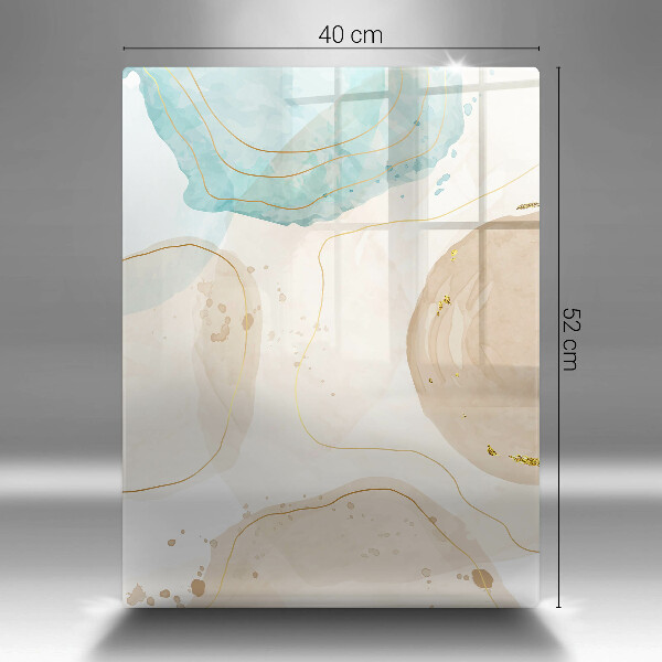 Kryt na varnou desku Boho skvrny a zlato